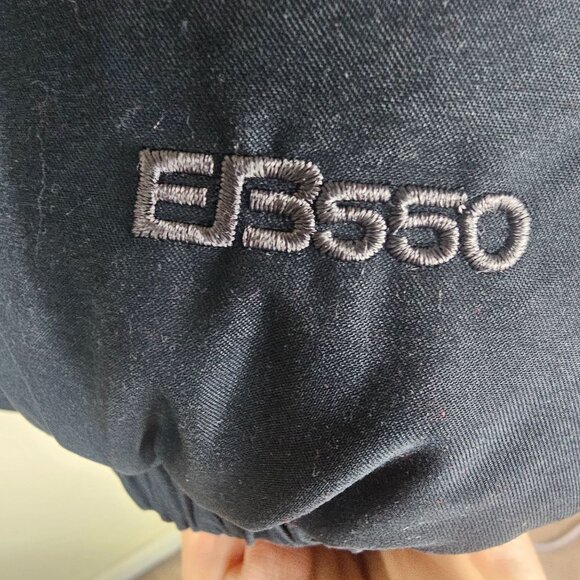 Eddie Bauer Mens Goose Down Puffer Jacket Sz L Black EB550 Fill Gorpcore - Picture 6 of 13